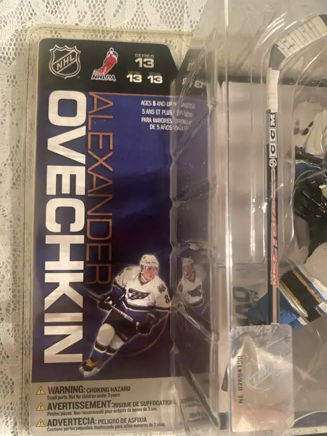Rare Mcfarlane NHL (ONE) Alex Ovechkin Capitals Rookie figure in Hockey in Hamilton - Image 4