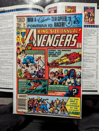 Avengers annual #10 VF+1st Rogue