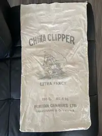 Vintage Rice Sack
