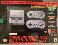 New Sealed Super  Nintendo SNES classic   edition