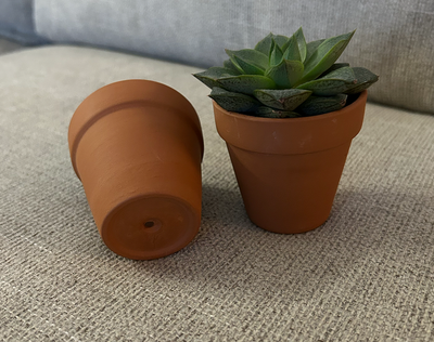 3 Inch Terra Cotta Pots with Drainage - 40 Pack, View more