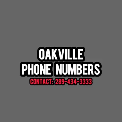 Luxury Oakville Phone Numbers, View more