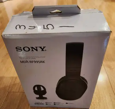 SONY MDR- RF995RK WIRELESS HEADPHONES , View more