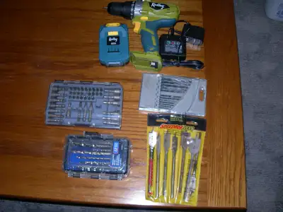new stanley socket set/various sets of drills   $40, View more