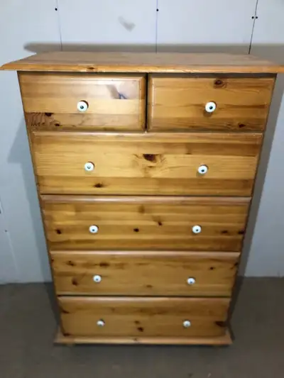 CHEST OF DRAWERS. Wooden furniture-I deliver! Dresser Pine solid, View more