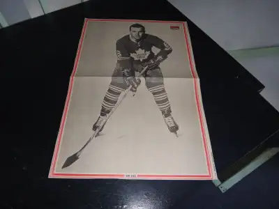 Toronto Maple Leafs vintage ron ellis # 6 Black & white poster v, View more