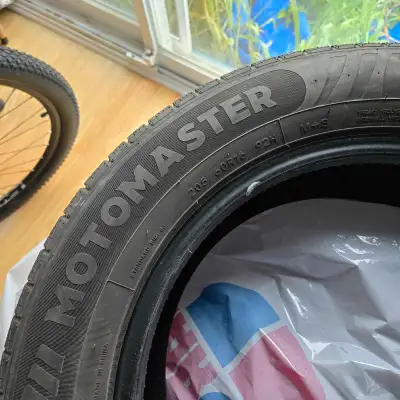 Size 205 60/R16 tires for sale. Only used for 2 summers, still has lots of tred left. Only $200 for...