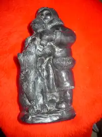 Sculpture esquimaude ''Wolf Original'' esquimau/ours/ourson