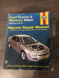 Ford fusion haynes manual 2006-2010