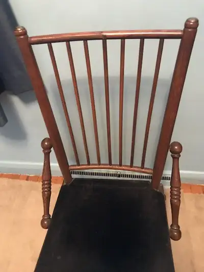 Antique wooden chair, View more