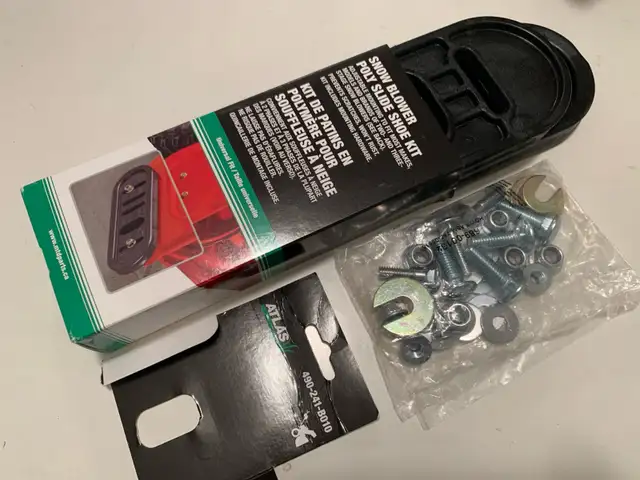 New Snow Blower polymer skid shoe kit in Snowblowers in Oakville / Halton Region - Image 2