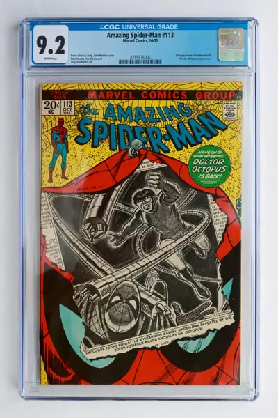 I'm selling some really nice, high-grade CGC slabbed Marvel and DC comics from my collection: Amazin...