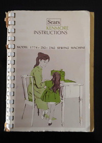 KENMORE SEWING MACHINE INSTRUCTIONS