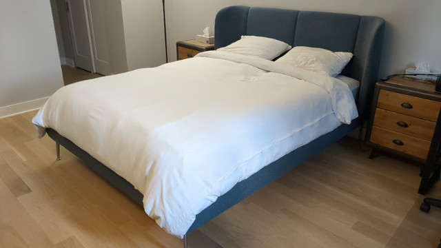 IKEA Tufjord Bed Structure de lit matelassée dans Lits et matelas  à Ville de Montréal - Image 3