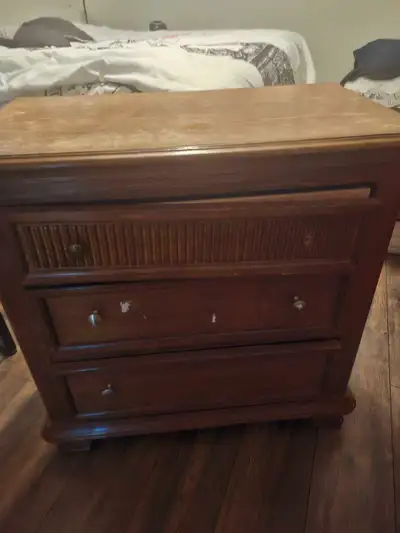Wood Nightstand, View more