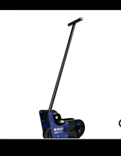 Brand new in box Brady 150852 Polycarbonate, Steel ToughStripe Floor Tape Applicator, 20 in Height x...