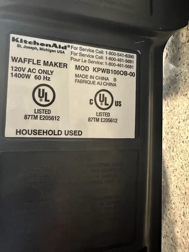 KitchenAid Waffle Baker405286188483891203