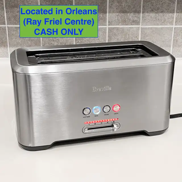 Breville 4-slice Toaster BTA730XL in Toasters & Toaster Ovens in Ottawa - Image 2