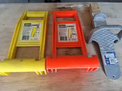 Drywall Panel carry and lifter., View more
