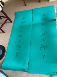 Yoga Mats NEW - 2 in total $5.00 each Total $10.00 for 2 Pick up