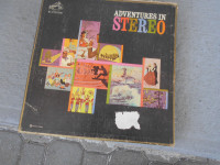 1-BOX SET COMPILATION,DE 1O- 33 TOURS,ADVENTURES IN STEREO 1959.