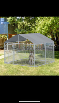 Outdoor dog kennel 