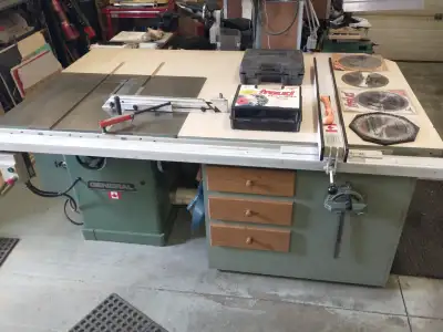 GENERAL 10" TABLE SAW &  CABINET, View more