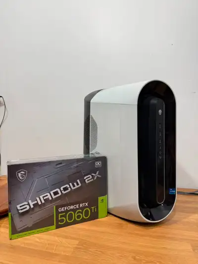 Alienware Aurora R12 Gaming PC(11700F+32GB+1TB+New RTX 5060ti), View more