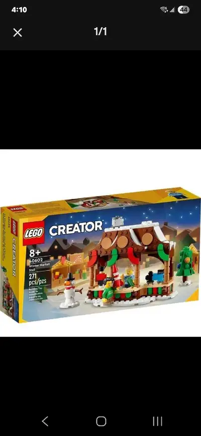 Includes all pieces, box and manual. 40602