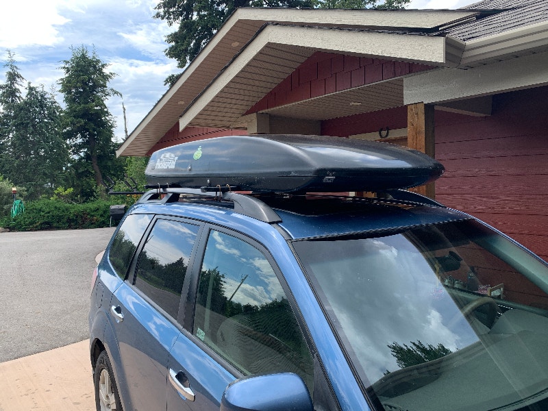 Packasport roof top cargo box Auto Body Parts Vernon Kijiji