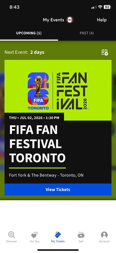 FIFA Fan Fest Tickets - July 2nd , View more