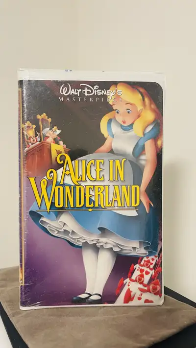 BNIB Disney Alice in Wonderland VHS, View more