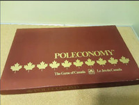 Polecomomy the Game of Canada Collectible Board Game Circa 1980s
