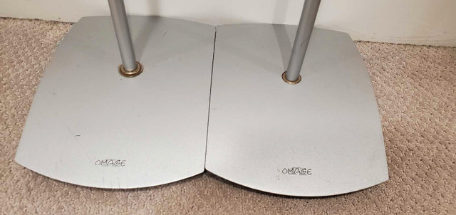 Omage metal speaker stands  in Other in City of Halifax - Image 2