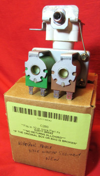 Refrigerator Water/Ice Solenoid Control - NEW!