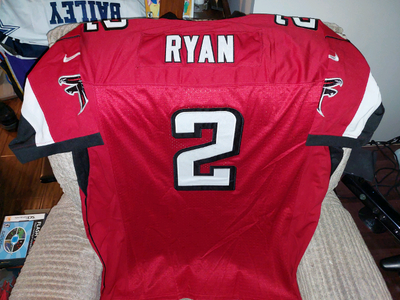Matt Ryan Falcons Jersey Mint with tags Size 56 Pickup in Hawkwood Free delivery in Calgary when you...
