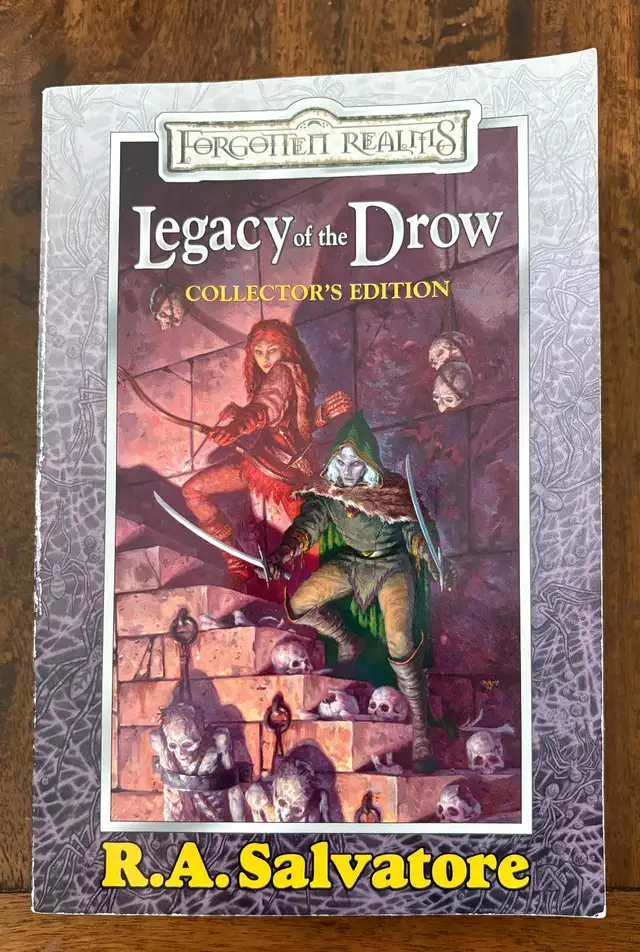 Legacy of the Drow Collector's Edition by R. A. Salvatore in Fiction in Oakville / Halton Region - Image 2