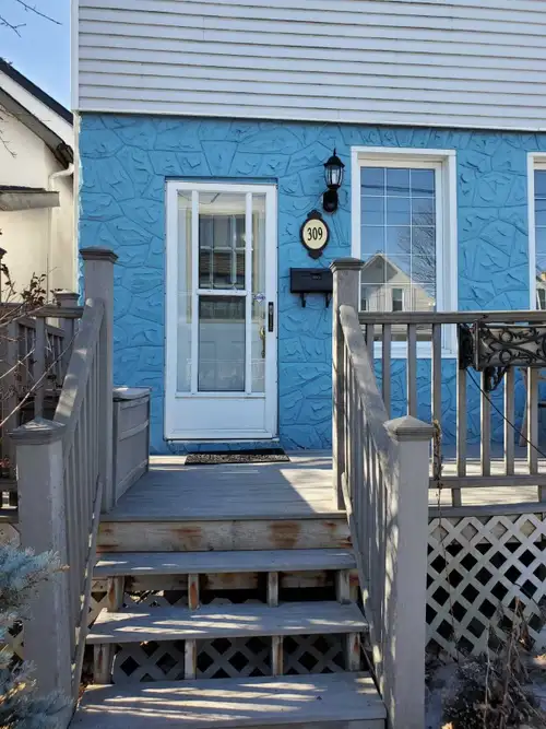 2 bedroom, 1.5 bathroom with dine-in kitchen, and living room. Includes basement storage and home of...