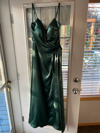 Grad/Bridesmaid dress - Morilee 21696 - Hunter green size 14