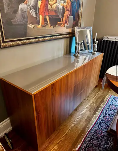 Italian Walnut Buffet Cabinet, View more