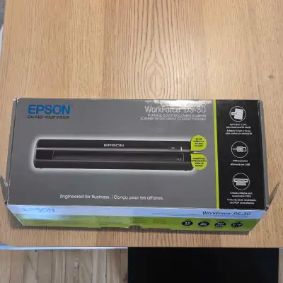 Epson WorkForce DS-30 Portable Scanner, View more
