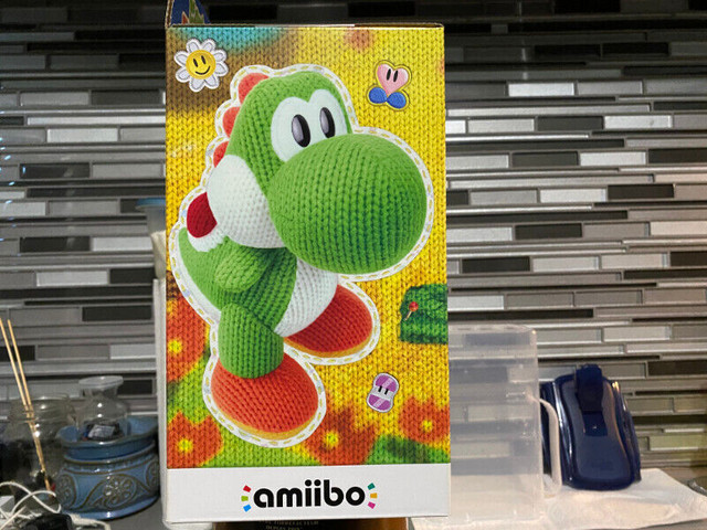 Mega Yarn Yoshi Amiibo dans Jouets et jeux  à Shawinigan - Image 4