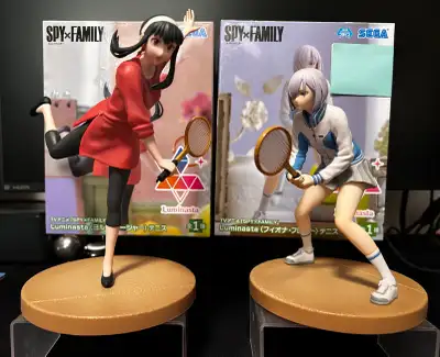Pick up in downtown $160 FOR ALL YOR+FIONA -SPYxFAMILY- SEGA LUMINASTA $40 KAORI- YOUR LIE IN APRIL-...