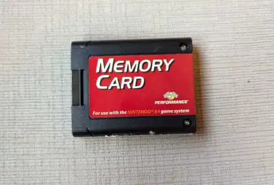 Nintendo 64 Memory Card Game , View more