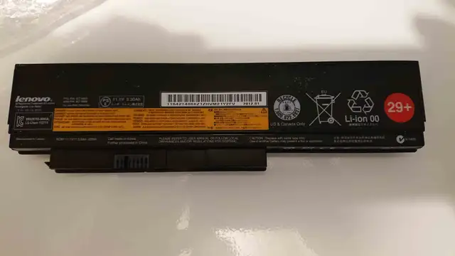 Genuine Lenovo 29+ Battery ThinkPad  fits ---X220 X220i 42T4861 in Laptops in City of Toronto - Image 2