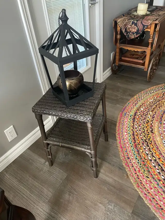Wicker Side Table in Other Tables in Brantford - Image 5