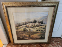 ONLINE AUCTION: Tuscan Village Lijue Collection Art
