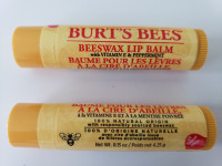 2 Burt's Bee Lip Balms