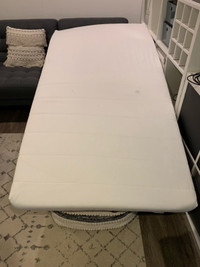 IKEA Twin Foam Mattress With Cover Lining