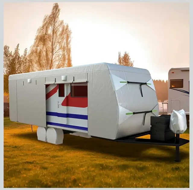 Brand New RV Cover 18–20 FT | Heavy Duty 300D Waterproof | Full  in RV & Camper Parts & Accessories in Burnaby/New Westminster - Image 8